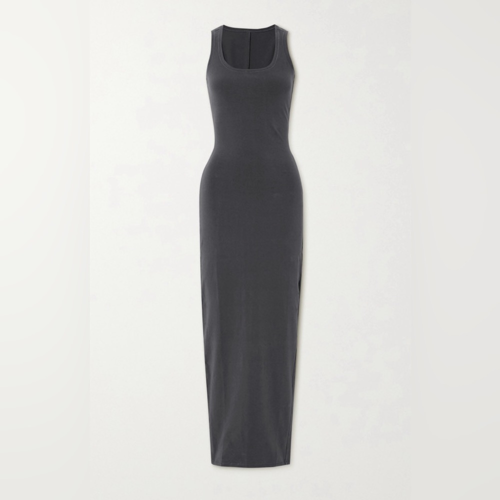 SKIMS New Vintage Scoop Neck Long Dress